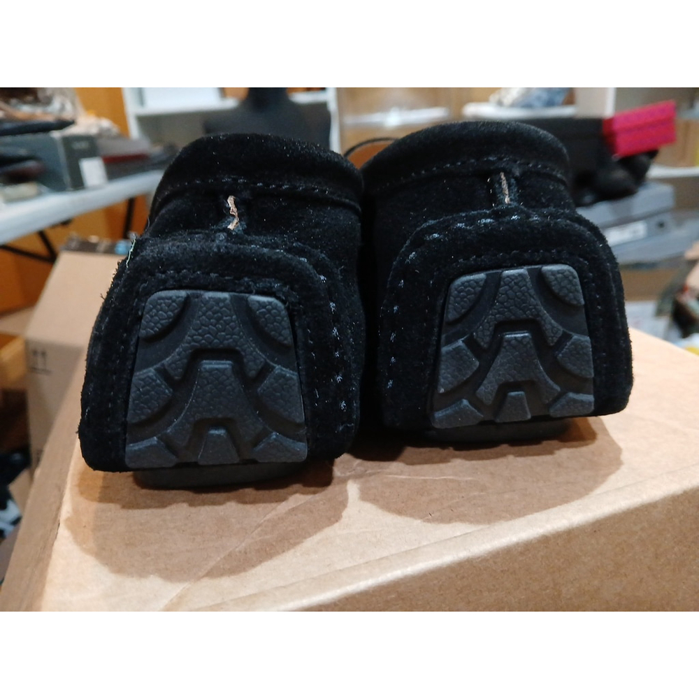 Yldsgs BLACK Suede Driving LOAFERS - Picture 6 of 10